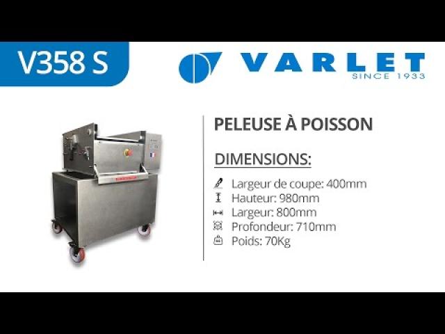 Preview image for the video "V358 S - Peleuse à Poisson (Sole) - Fish Skinner (Sole)".