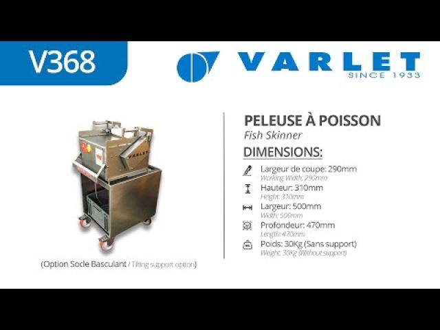 Preview image for the video "V368  - Peleuse à poisson (Sole) / Fish Skinner (Sole)".
