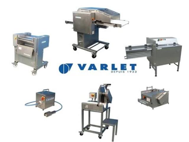 Preview image for the video "VARLETmachines - V568 V428 Peleuse trancheur manuel / V568 V428 Manual skinner slicer".