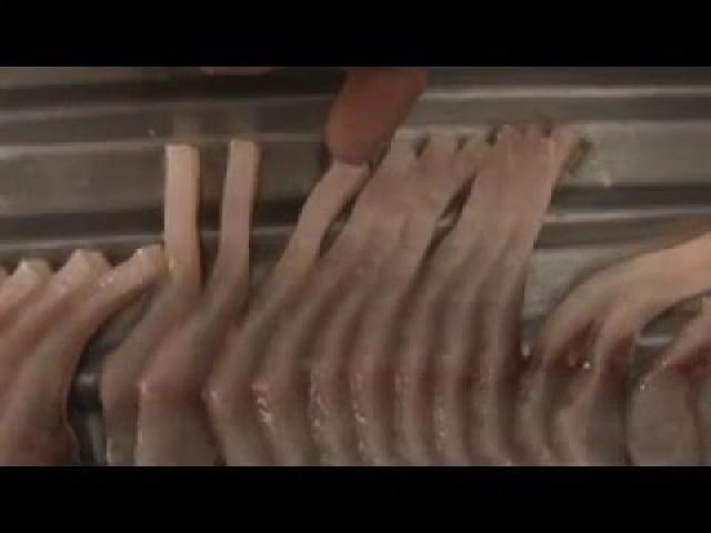 Preview image for the video "VARLETmachines - V2602P Trancheur automatique(gougeonettes) / V2602P Automatic steak slicer".