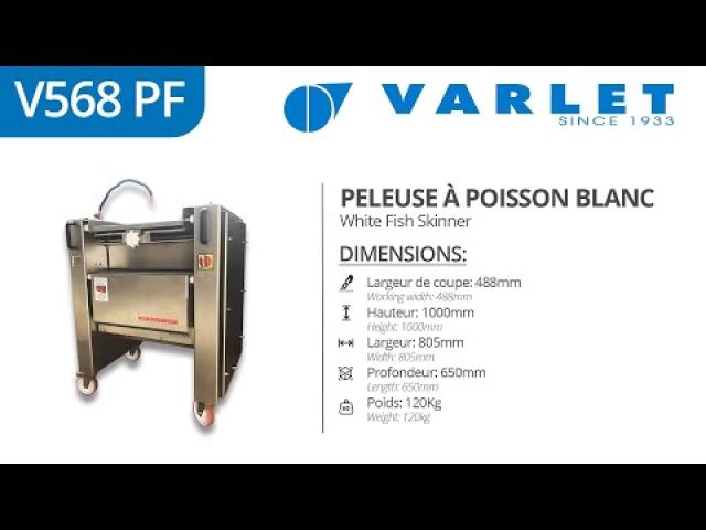 Preview image for the video "V568 PF  - Peleuse à poisson (Poisson Blanc) / Fish Skinner (White Fish)".