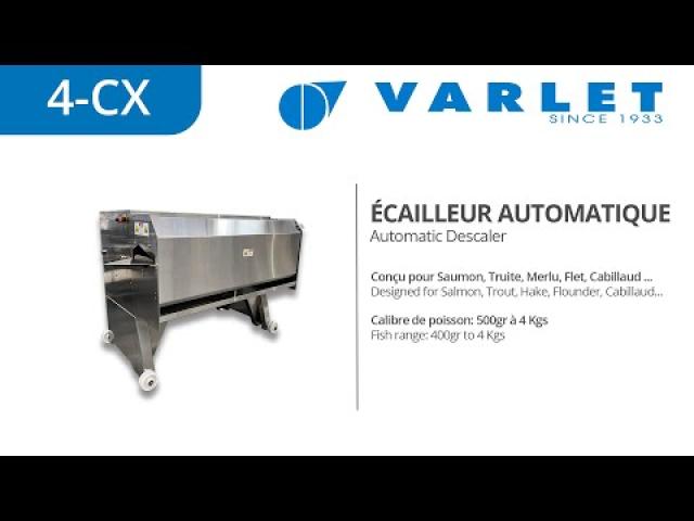 Preview image for the video "4 CX - Écailleur automatique - Automatic Descaler".