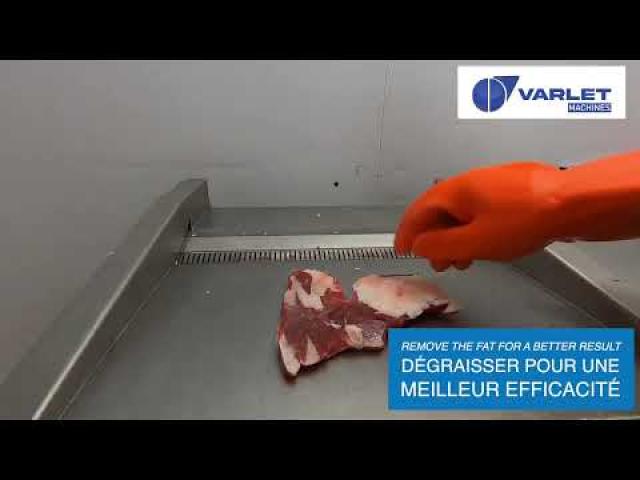 Preview image for the video "V430 - Eplucheuse - Découenneuse manuelle / Manual Membrane Remover - Derinder".