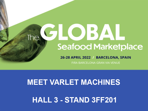 Varlet Machines at Seafood Processing Global Barcelona