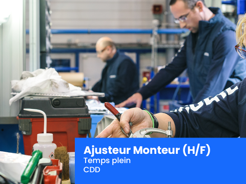Offre emploi ajusteur monteur
