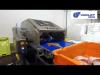 Preview image for the video &quot;V1458 - Peleuse à poisson automatique (Aile de raie) / Automatic fish skinning machine (Skate wing)&quot;.